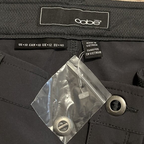 OOBE Uniform Shorts SZ 10 Gray Pockets Elastic Waist Stretch Lightweight Outdoor - Picture 8 of 11